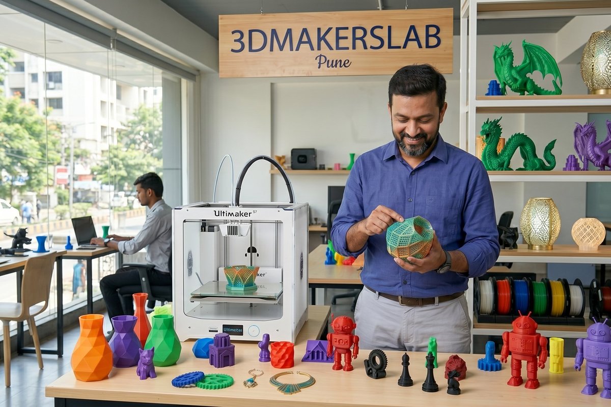 3DMakersLab 3D printing studio in Pune