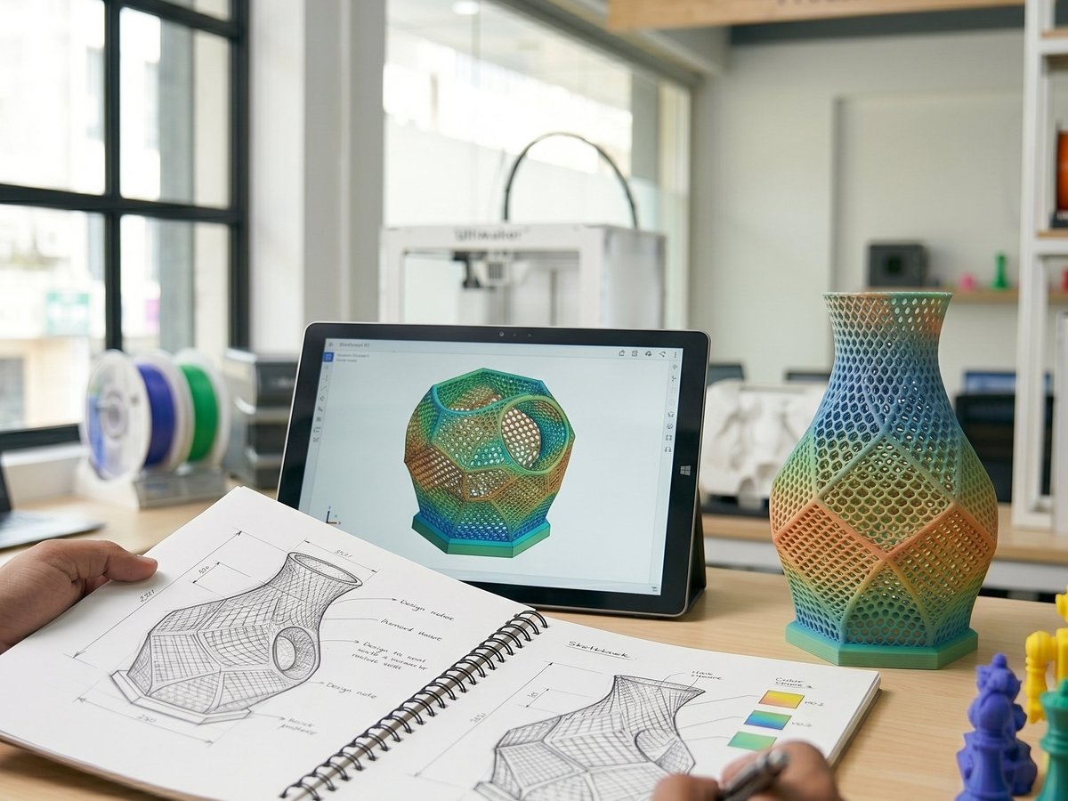 Custom 3D-printed prototype and design at 3DMakersLab